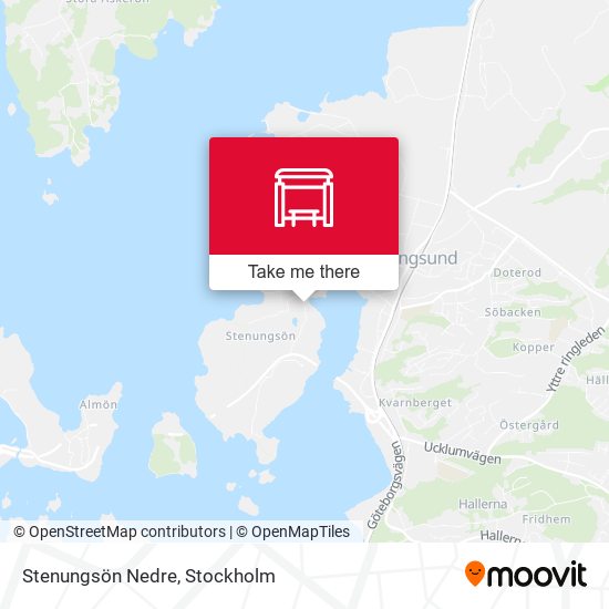 Stenungsön Nedre map