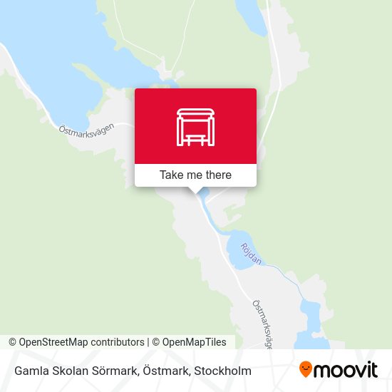 Gamla Skolan Sörmark, Östmark map