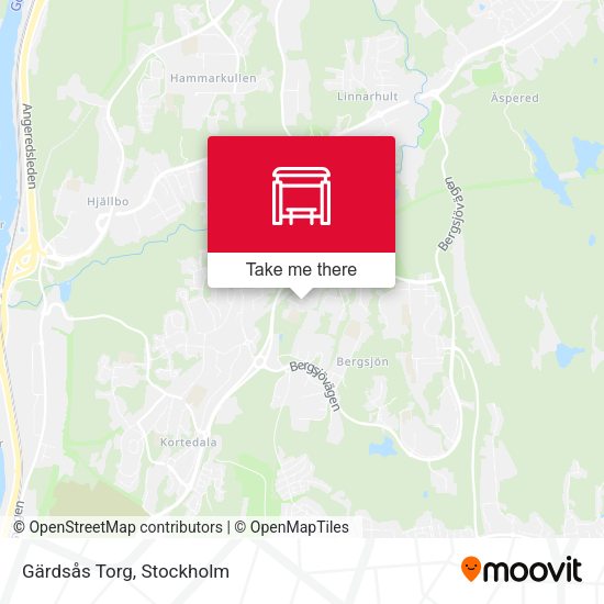 Gärdsås Torg map