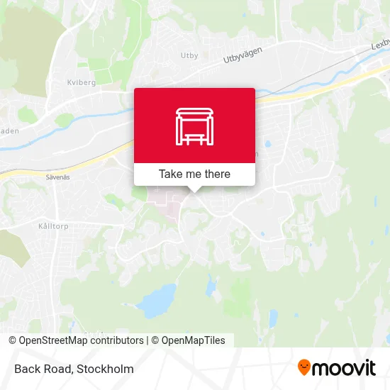 Backvägen map