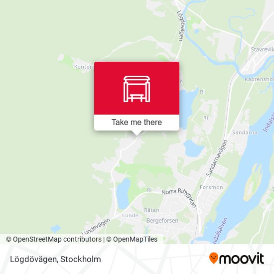 Lögdövägen map
