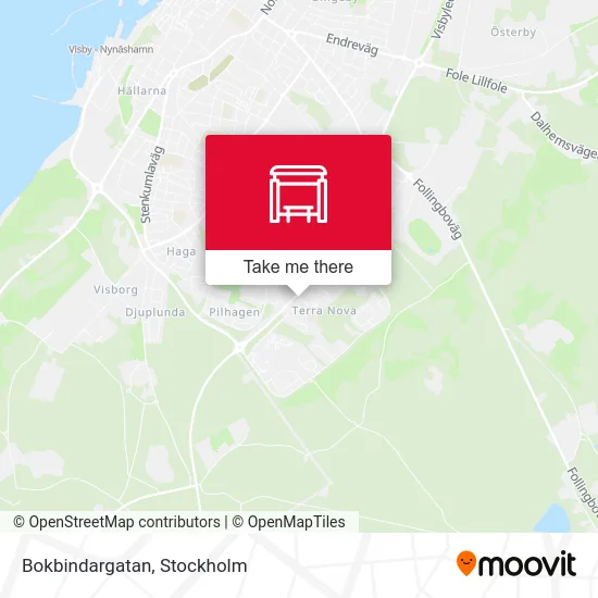 Bokbindargatan map