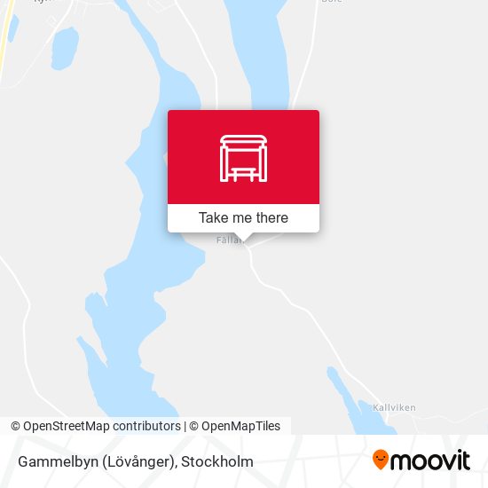 Gammelbyn (Lövånger) map