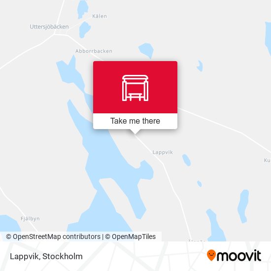 Lappvik map