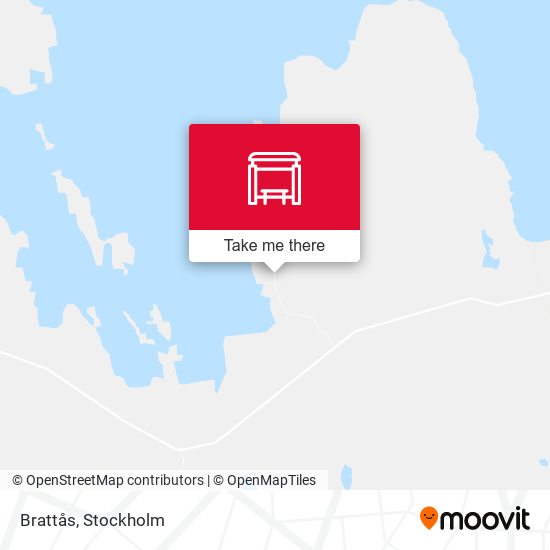 Brattås map