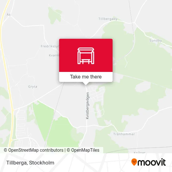 Tillberga map