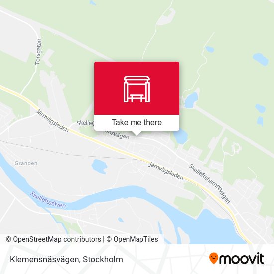 Klemensnäsvägen map