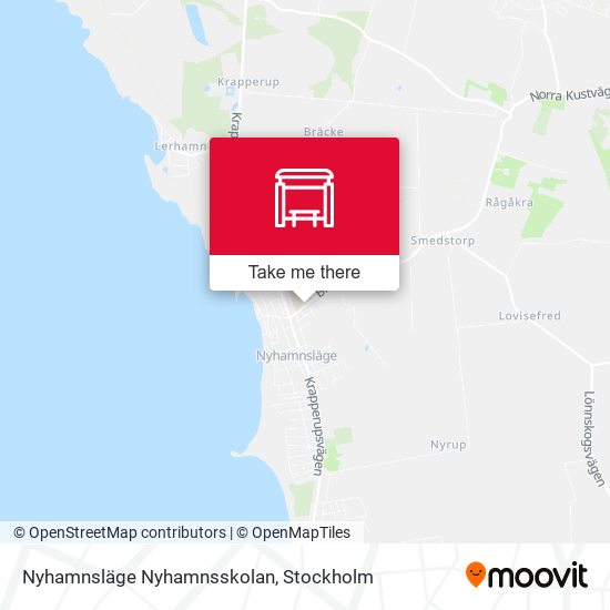 Nyhamnsläge Nyhamnsskolan map