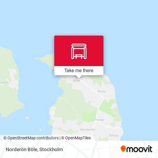 Norderön Böle map