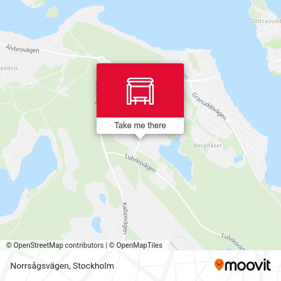 Norrsågsvägen map