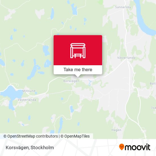 Korsvägen map