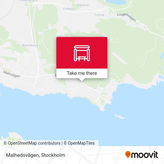 Malhedsvägen map