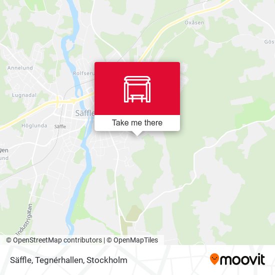 Säffle, Tegnérhallen map