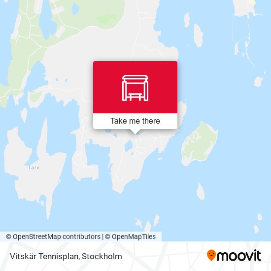 Vitskär Tennisplan map