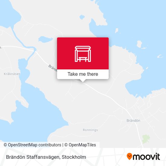 Brändön Staffansvägen map