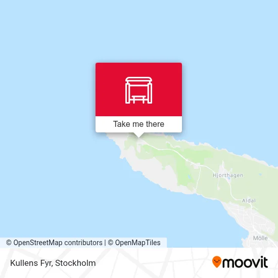 Kullens Fyr map
