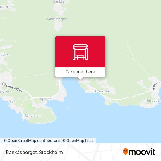Bänkåsberget map