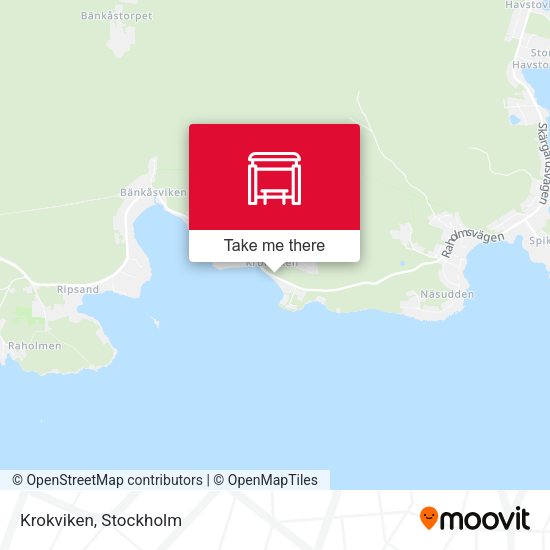 Krokviken map