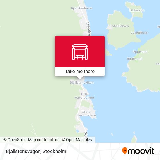 Bjällstensvägen map