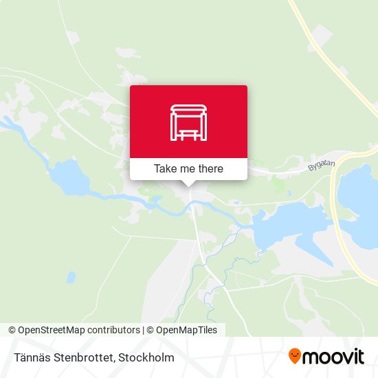 Tännäs Stenbrottet map