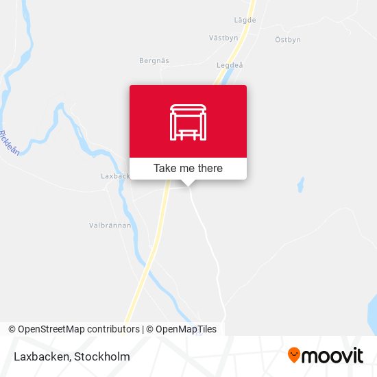 Laxbacken map