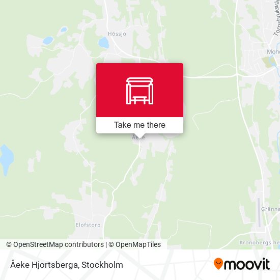 Åeke Hjortsberga map