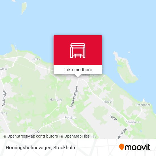 Hörningsholmsvägen map