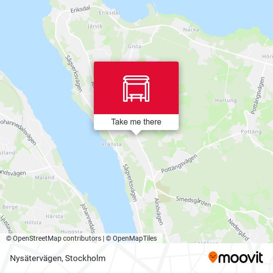 Nysätervägen map