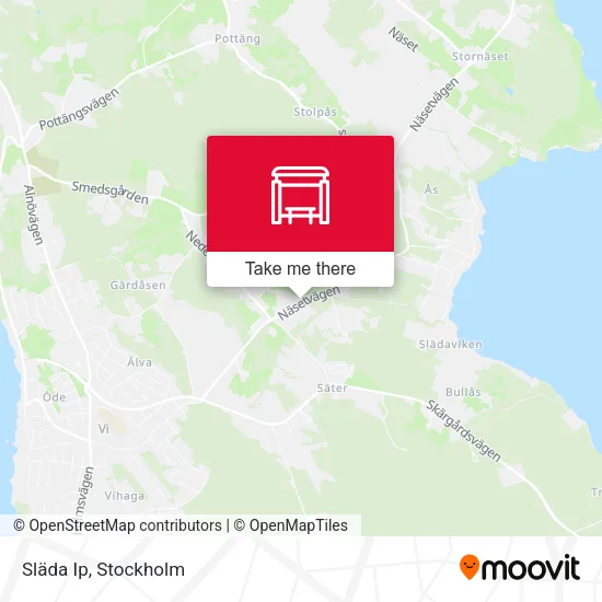 Släda Ip map