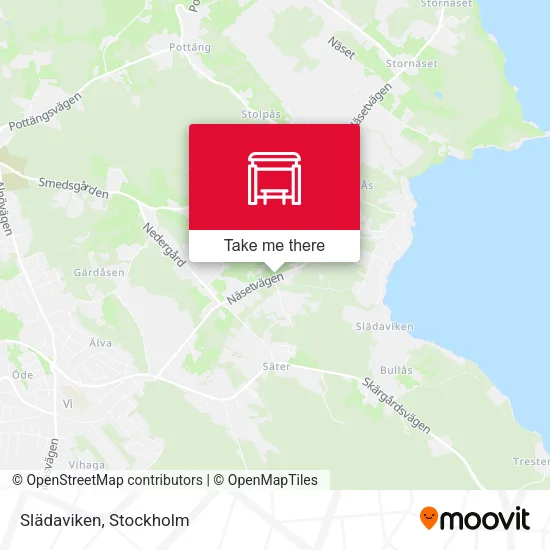 Slädaviken map