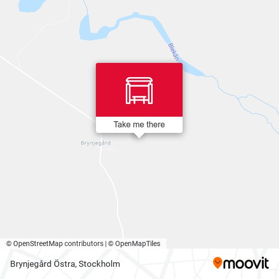 Brynjegård Östra map