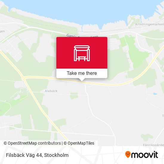 Filsbäck Väg 44 map