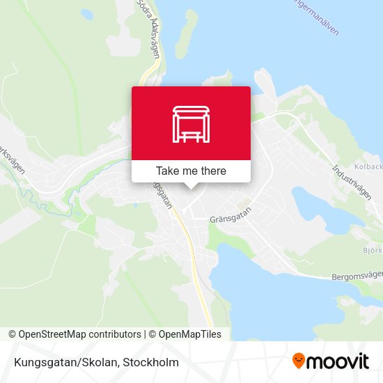 Kungsgatan/Skolan map