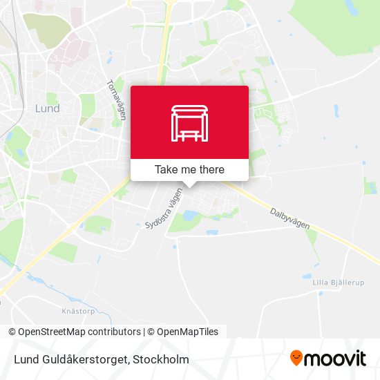 Lund Guldåkerstorget map