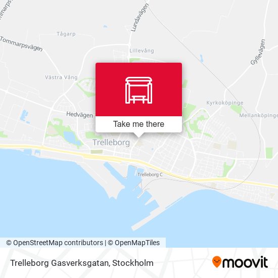 Trelleborg Gasverksgatan map