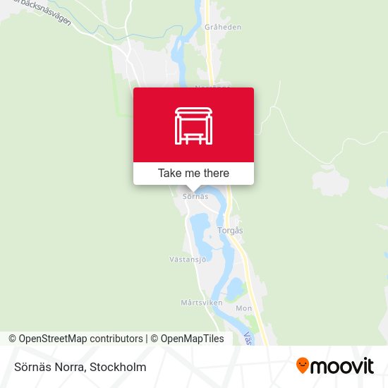 Sörnäs Norra map