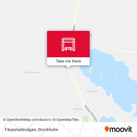 Färjestadsvägen map