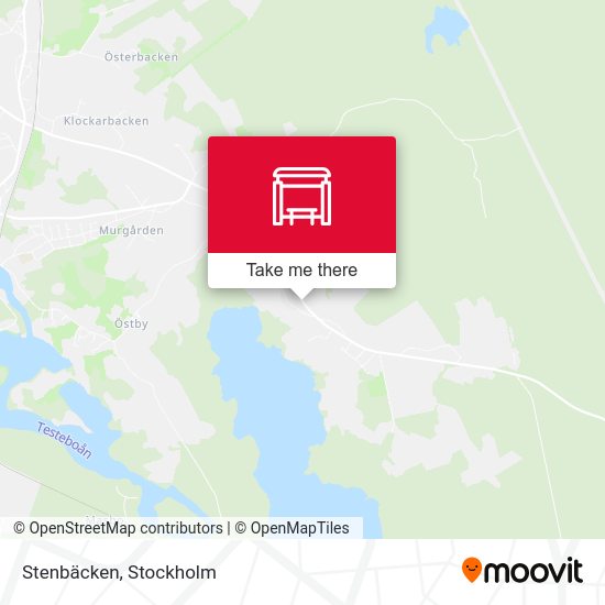 Stenbäcken map