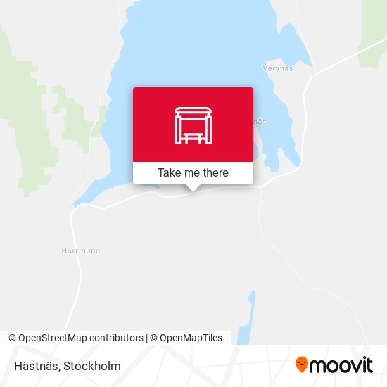 Hästnäs map