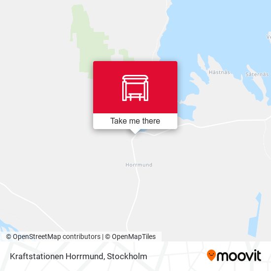 Kraftstationen Horrmund map