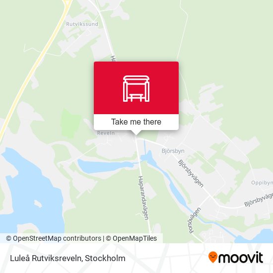 Luleå Rutviksreveln map
