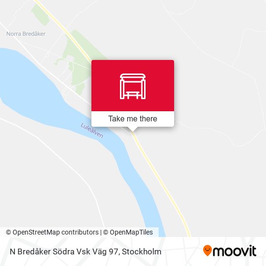 N Bredåker Södra Vsk Väg 97 map