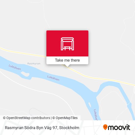 Rasmyran Södra Byn Väg 97 map