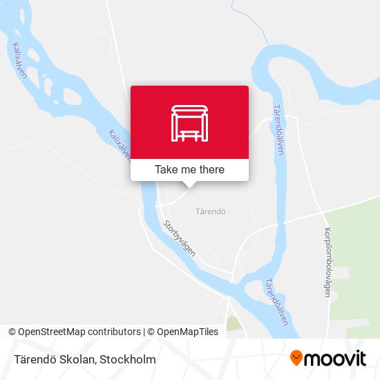 Tärendö Skolan map