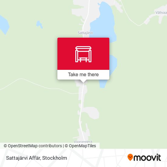 Sattajärvi Affär map