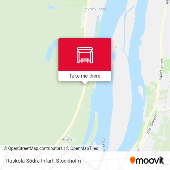 Ruskola Södra Infart map