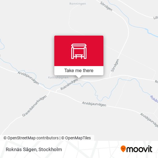 Roknäs Sågen map