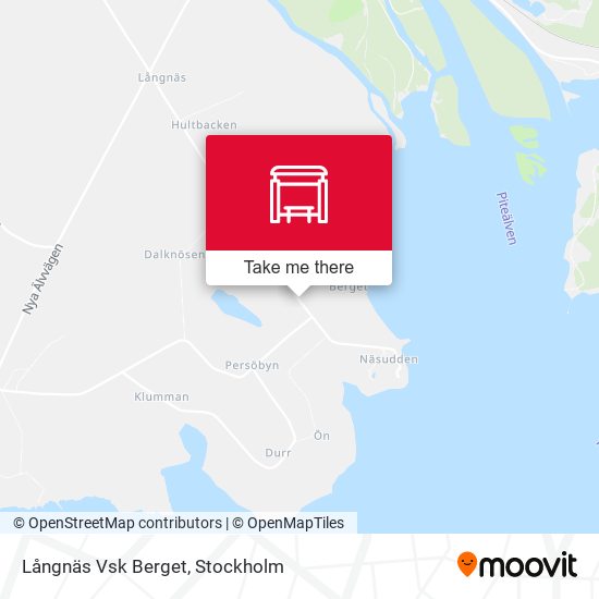 Långnäs Vsk Berget map