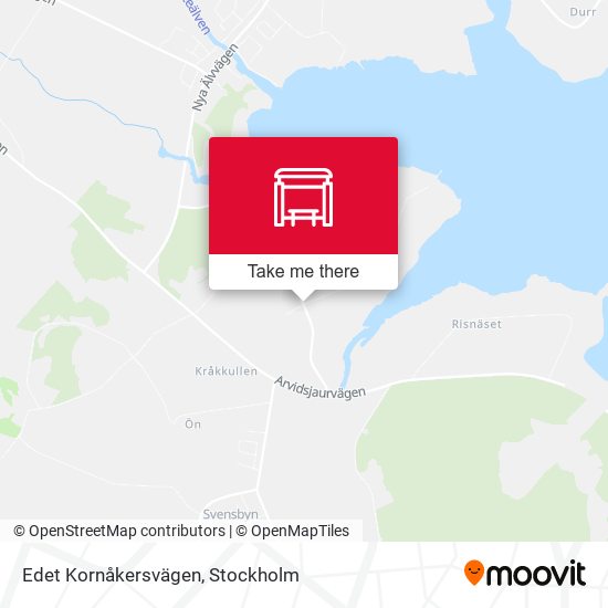 Edet Kornåkersvägen map