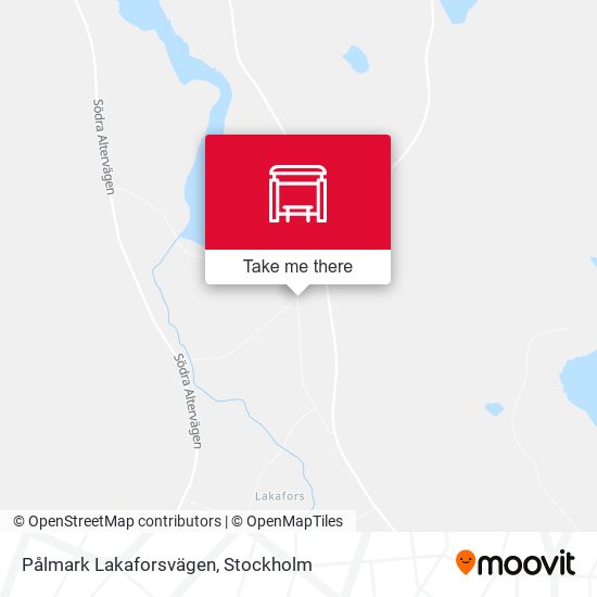 Pålmark Lakaforsvägen map